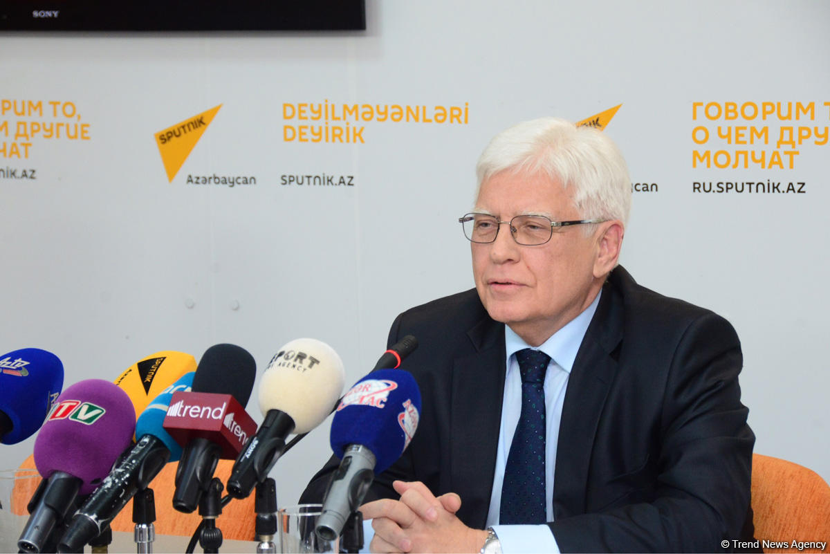Boçarnikov: Rusiya Azərbaycanla münasibətləri strateji tərəfdaşlıq kimi qiymətləndirir (YENİLƏNİB) (FOTO)