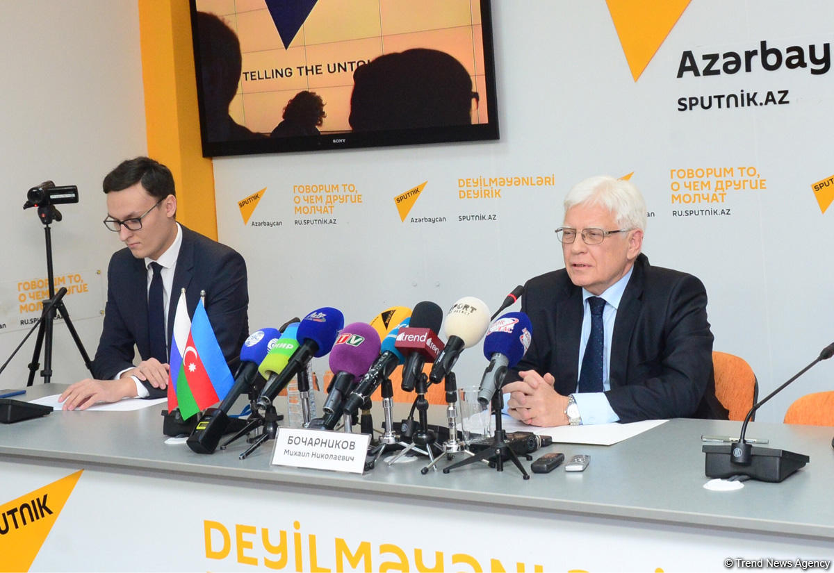 Boçarnikov: Rusiya Azərbaycanla münasibətləri strateji tərəfdaşlıq kimi qiymətləndirir (YENİLƏNİB) (FOTO)