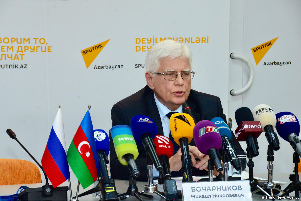 Boçarnikov: Rusiya Azərbaycanla münasibətləri strateji tərəfdaşlıq kimi qiymətləndirir (YENİLƏNİB) (FOTO)