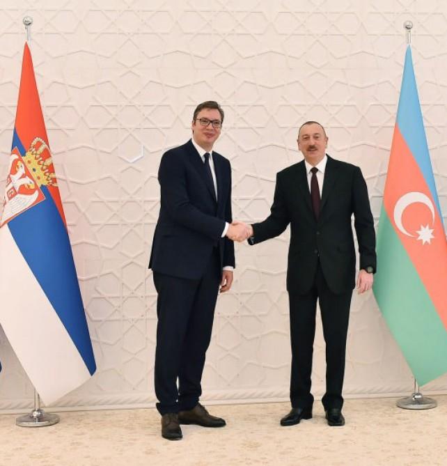 Serbiya Prezidenti Aleksandr Vuçiç Prezident İlham Əliyevə zəng edib