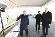 Prezident İlham Əliyev və birinci xanım Mehriban Əliyeva Mənzil İnşaatı Dövlət Agentliyinin Yasamal yaşayış kompleksinin açılışında iştirak ediblər (YENİLƏNİB) (FOTO)