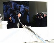 Prezident İlham Əliyev və birinci xanım Mehriban Əliyeva Mənzil İnşaatı Dövlət Agentliyinin Yasamal yaşayış kompleksinin açılışında iştirak ediblər (YENİLƏNİB) (FOTO)