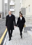 Prezident İlham Əliyev və birinci xanım Mehriban Əliyeva Mənzil İnşaatı Dövlət Agentliyinin Yasamal yaşayış kompleksinin açılışında iştirak ediblər (YENİLƏNİB) (FOTO)