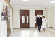 Prezident İlham Əliyev və birinci xanım Mehriban Əliyeva Sumqayıtda qaçqın və məcburi köçkün ailələri üçün inşa olunan yaşayış binaları kompleksinin açılışında iştirak ediblər (FOTO) (YENİLƏNİB)