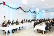 Birinci-vitse prezident Mehriban Əliyeva DTX-nin hərbi hissəsində keçirilən bayram tədbirində iştirak edib (FOTO)