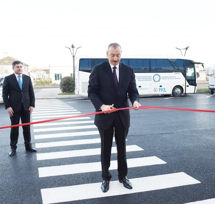 Prezident İlham Əliyev Əmlak Məsələləri Dövlət Komitəsinin yeni Əmlak Xidmətləri Məkanının açılışında iştirak edib (YENİLƏNİB) (FOTO)