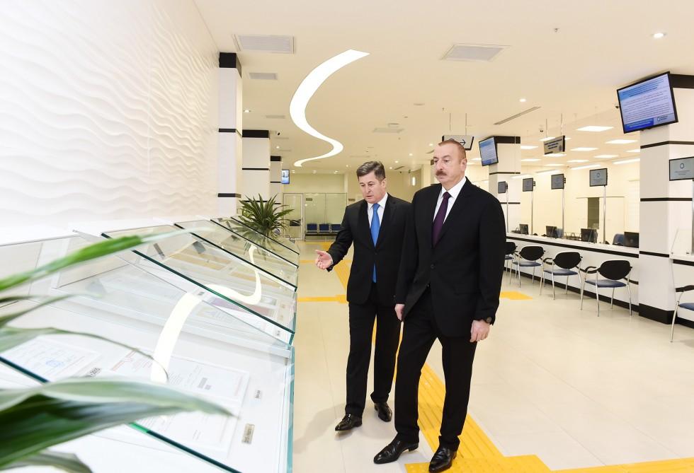 Prezident İlham Əliyev Əmlak Məsələləri Dövlət Komitəsinin yeni Əmlak Xidmətləri Məkanının açılışında iştirak edib (YENİLƏNİB) (FOTO)