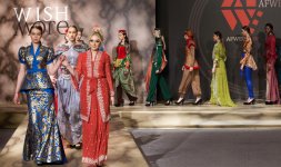 Gülnarə Xəlilovanın rəngarəng kolleksiyaları İstanbulda moda həftəsinin iştirakçılarını valeh edib (FOTO)