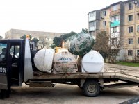 Bakıda binaların üstündəki su çənləri götürülür - SƏBƏBİ? (FOTO)