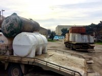 Bakıda binaların üstündəki su çənləri götürülür - SƏBƏBİ? (FOTO)