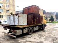 Bakıda binaların üstündəki su çənləri götürülür - SƏBƏBİ? (FOTO)