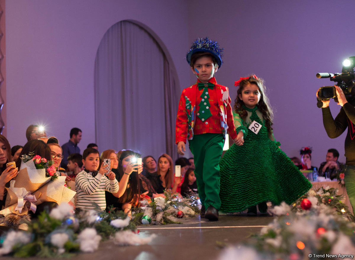 2019-cu ilin ilk uşaq moda müsabiqəsi keçirilib (FOTO)