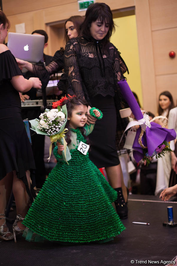 2019-cu ilin ilk uşaq moda müsabiqəsi keçirilib (FOTO)