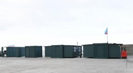 Prezident İlham Əliyev yeni inşa edilmiş “Tufan” tipli sərhəd gözətçi gəmisi ilə tanış olub (FOTO) (YENİLƏNİB)