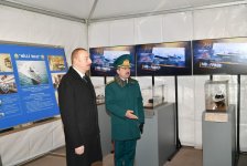 Prezident İlham Əliyev yeni inşa edilmiş “Tufan” tipli sərhəd gözətçi gəmisi ilə tanış olub (FOTO) (YENİLƏNİB)