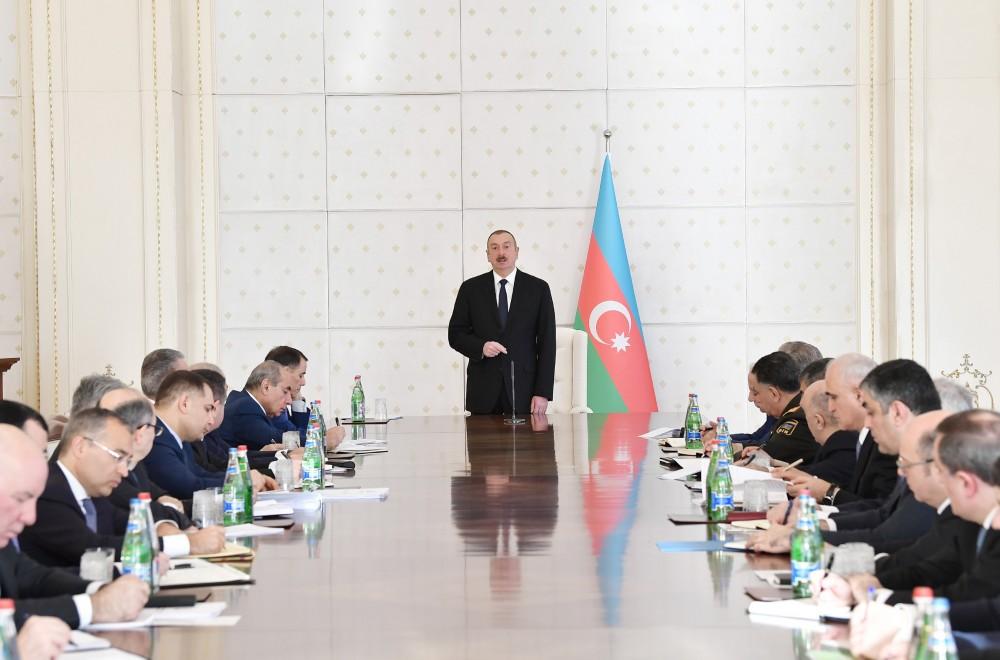 Azərbaycan Prezidenti: Bu gün ölkəmizin valyuta ehtiyatları 45 milyard dollara bərabərdir