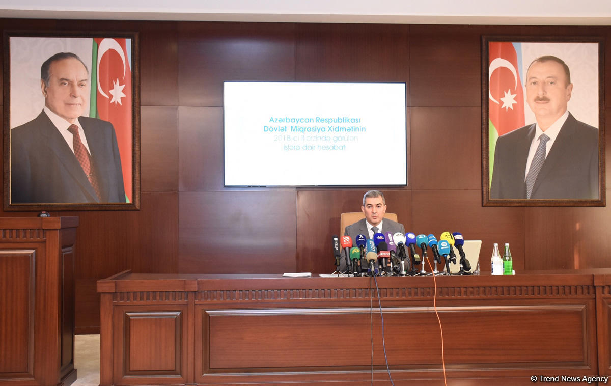 DMX rəisi: Əcnəbilərə göstərilən elektron xidmətlərin sayı 14-ə çatdırılıb (FOTO)