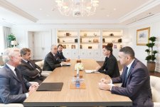 Azərbaycanın Birinci vitse-prezidenti Mehriban Əliyeva Fransanın sabiq Prezidenti Nikola Sarkozi ilə görüşüb (FOTO)