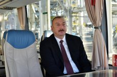 Prezident İlham Əliyev Sumqayıtda “SOCAR karbamid” zavodunun açılışında iştirak edib (FOTO) (YENİLƏNİB)