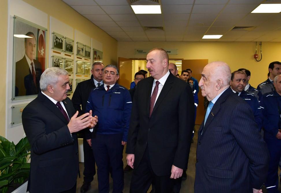 Prezident İlham Əliyev Sumqayıtda “SOCAR karbamid” zavodunun açılışında iştirak edib (FOTO) (YENİLƏNİB)
