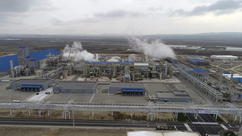 Prezident İlham Əliyev Sumqayıtda “SOCAR karbamid” zavodunun açılışında iştirak edib (FOTO) (YENİLƏNİB)