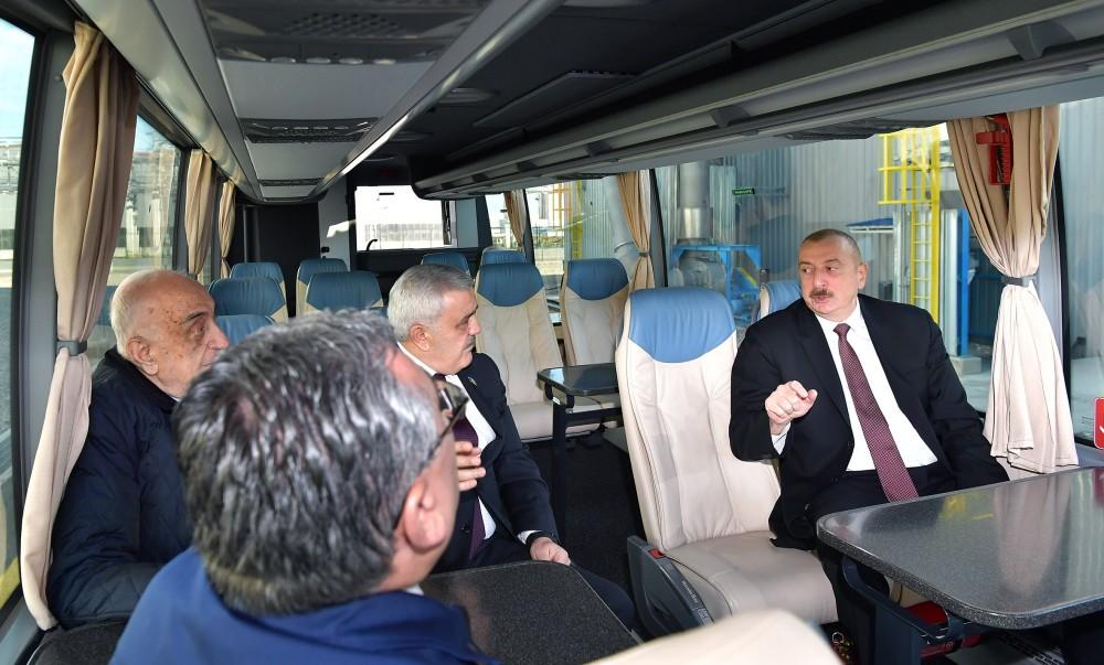 Prezident İlham Əliyev Sumqayıtda “SOCAR karbamid” zavodunun açılışında iştirak edib (FOTO) (YENİLƏNİB)