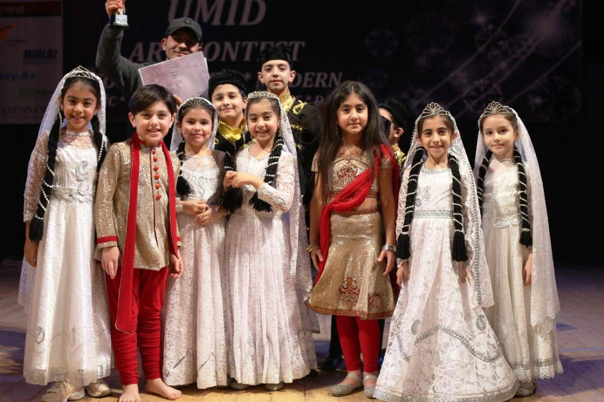 Bakıda beynəlxalq incəsənət müsabiqəsi keçirilib (FOTO)