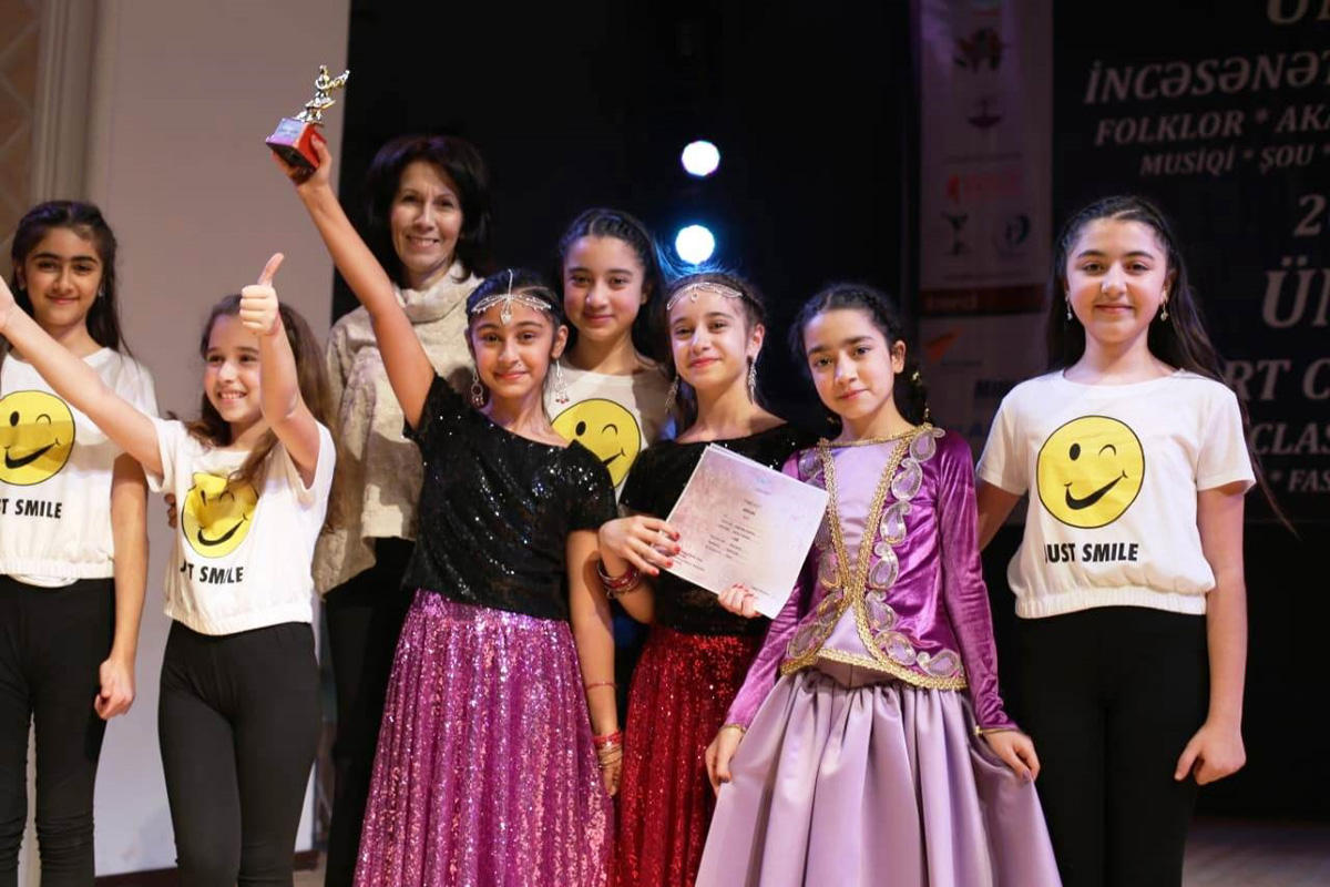 Bakıda beynəlxalq incəsənət müsabiqəsi keçirilib (FOTO)