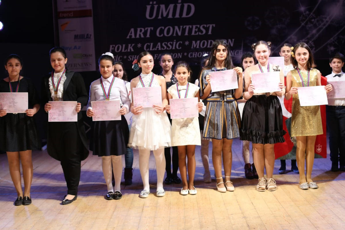 Bakıda beynəlxalq incəsənət müsabiqəsi keçirilib (FOTO)