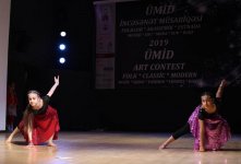Bakıda beynəlxalq incəsənət müsabiqəsi keçirilib (FOTO)