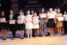 Bakıda beynəlxalq incəsənət müsabiqəsi keçirilib (FOTO)