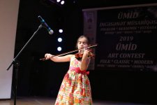 Bakıda beynəlxalq incəsənət müsabiqəsi keçirilib (FOTO)