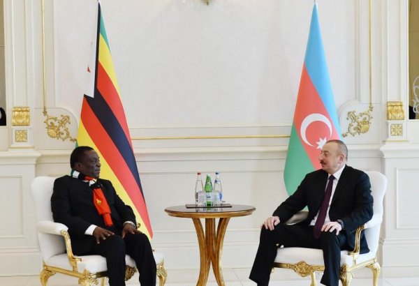 Prezident İlham Əliyev: Zimbabve Prezidentinin Azərbaycana səfəri tərəfdaşlığımızın gücləndirilməsi üçün imkanlar yaradacaq