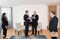 Prezident İlham Əliyevin “SAP SE” şirkətinin baş icraçı direktoru ilə görüşü olub (FOTO)