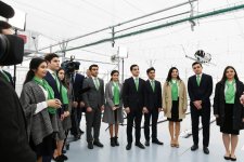 Prezident İlham Əliyev Tərəvəzçilik Elmi-Tədqiqat İnstitutunun açılışında iştirak edib (YENİLƏNİB-2) (FOTO)