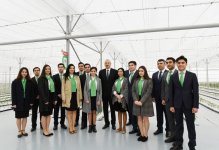 Prezident İlham Əliyev Tərəvəzçilik Elmi-Tədqiqat İnstitutunun açılışında iştirak edib (YENİLƏNİB-2) (FOTO)