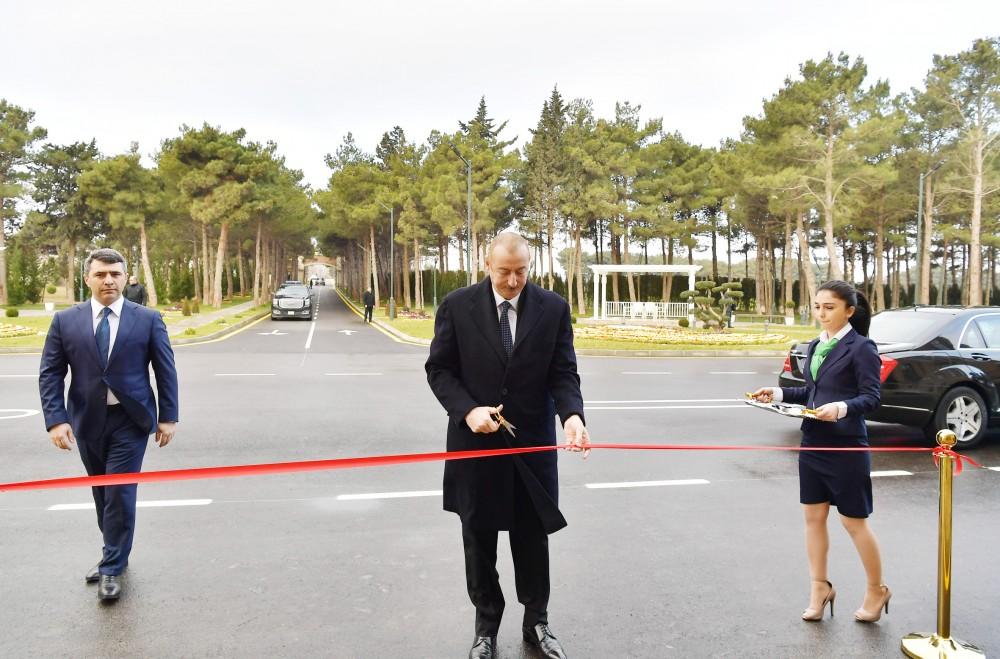 Prezident İlham Əliyev Tərəvəzçilik Elmi-Tədqiqat İnstitutunun açılışında iştirak edib (YENİLƏNİB-2) (FOTO)