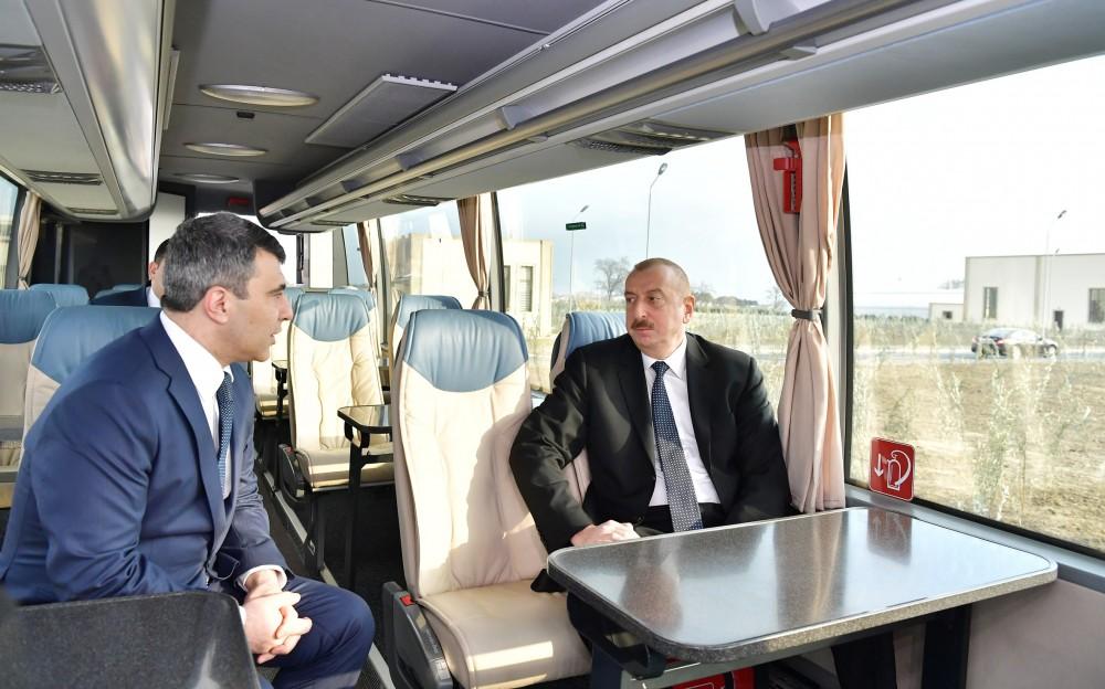 Prezident İlham Əliyev Tərəvəzçilik Elmi-Tədqiqat İnstitutunun açılışında iştirak edib (YENİLƏNİB-2) (FOTO)