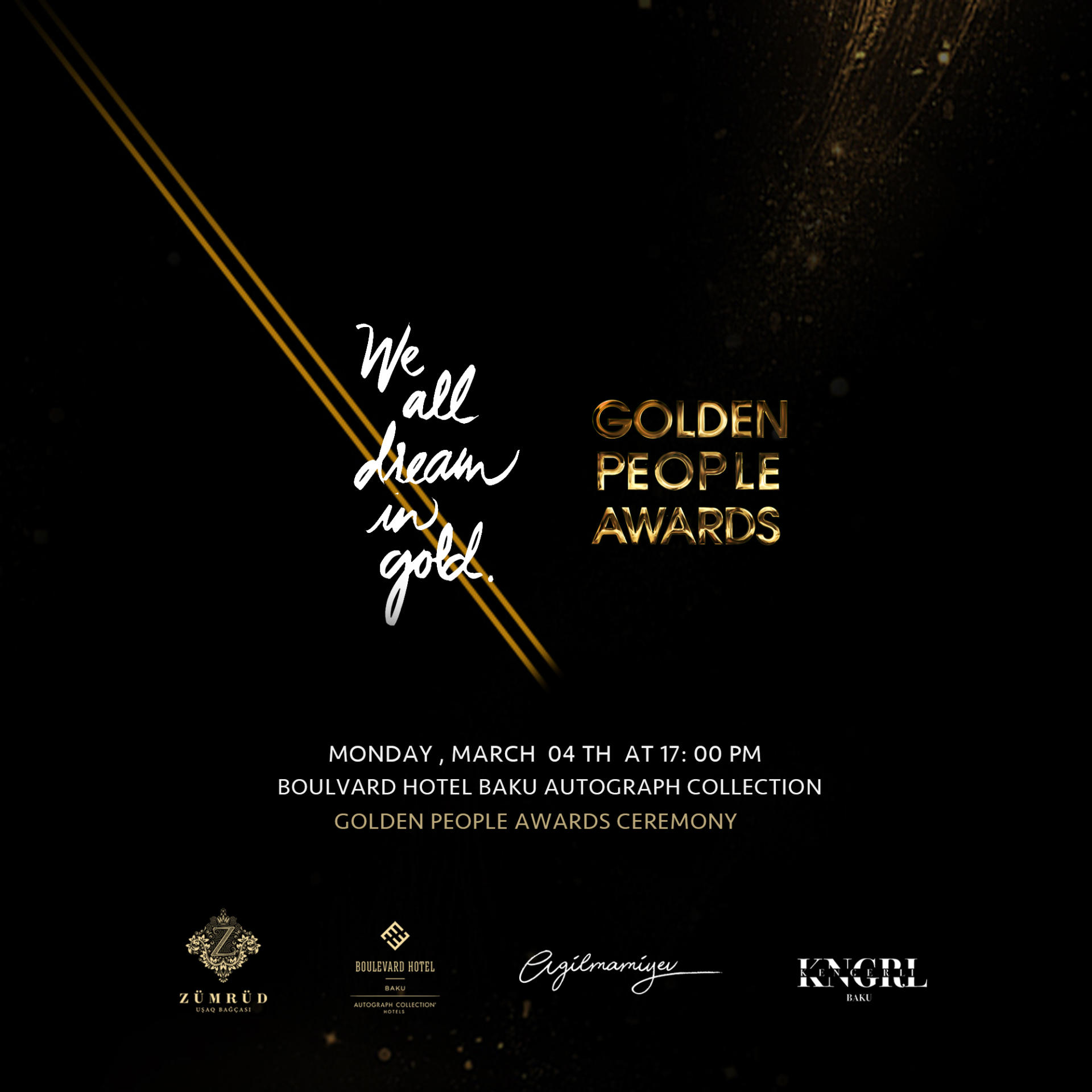 "Golden People Awards" bu tarixdə keçiriləcək (FOTO)