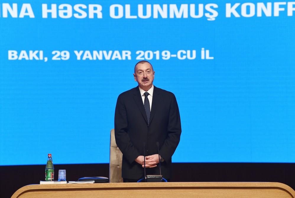 Prezident İlham Əliyev: Azərbaycanda aparılan iqtisadi, siyasi islahatlar bizə dünyada gedən riskli proseslərdən özümüzü qorumağa imkan yaratdı