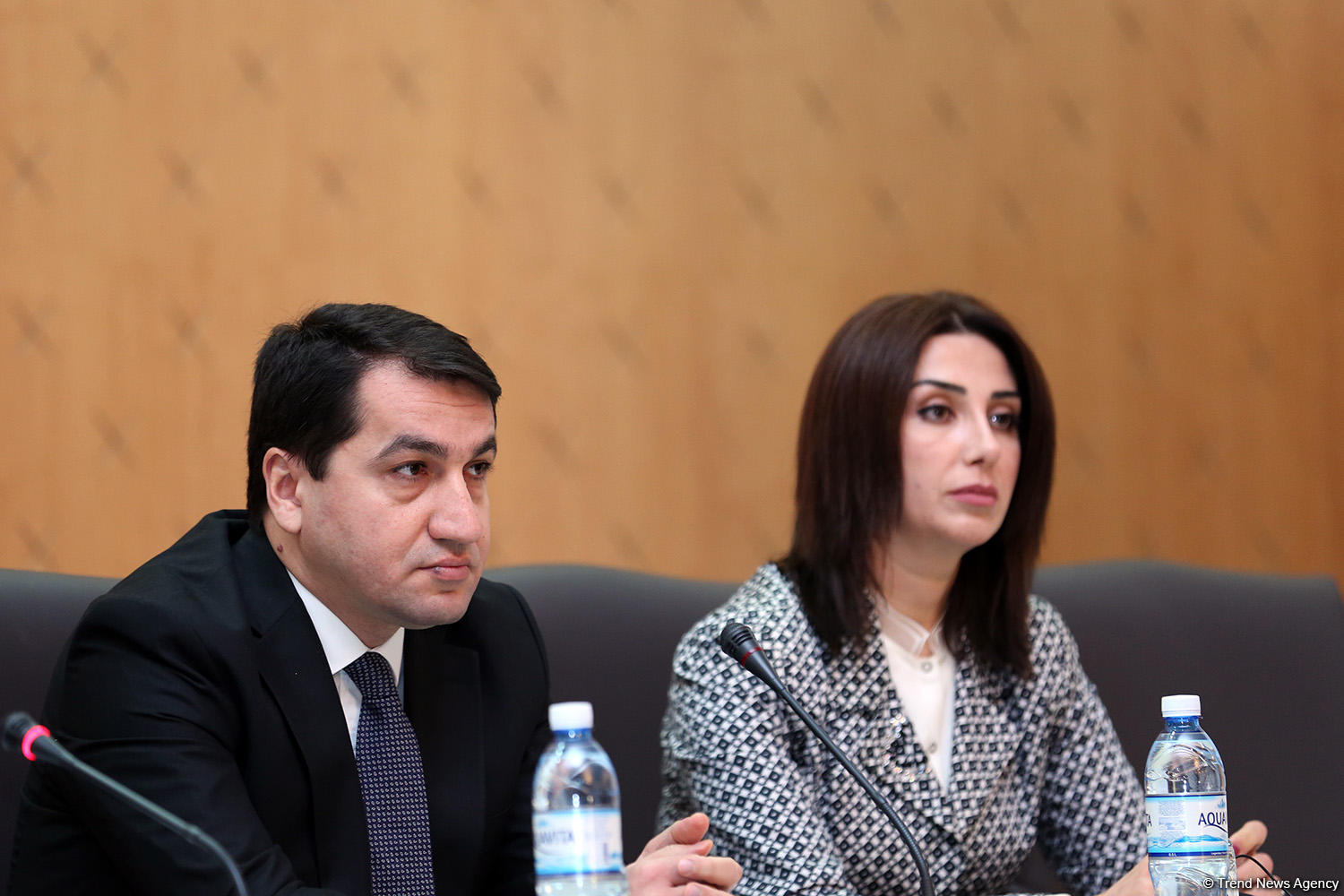 Hikmət Hacıyev: Ermənistanın azərbaycanlıları etnik təmizləməyə məruz qoyaraq erməni icmasına imtiyazlı hüquqlar tələb etməsi bütün sənədlərə ziddir (FOTO)