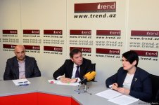 “Trend” İnformasiya Agentliyində “Rusiya-Azərbaycan: 2019-cu il üçün gündəlik” videokörpü keçirilib (FOTO)