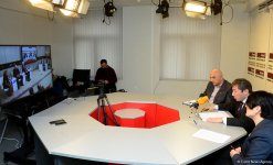 “Trend” İnformasiya Agentliyində “Rusiya-Azərbaycan: 2019-cu il üçün gündəlik” videokörpü keçirilib (FOTO)