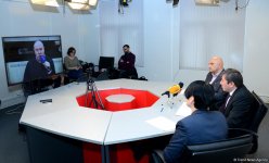 “Trend” İnformasiya Agentliyində “Rusiya-Azərbaycan: 2019-cu il üçün gündəlik” videokörpü keçirilib (FOTO)