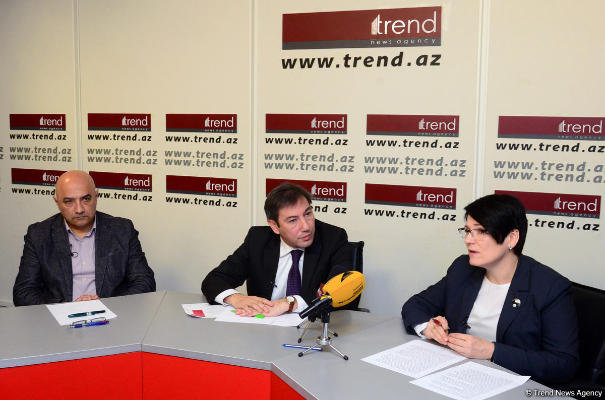 “Trend” İnformasiya Agentliyində “Rusiya-Azərbaycan: 2019-cu il üçün gündəlik” videokörpü keçirilib (FOTO)