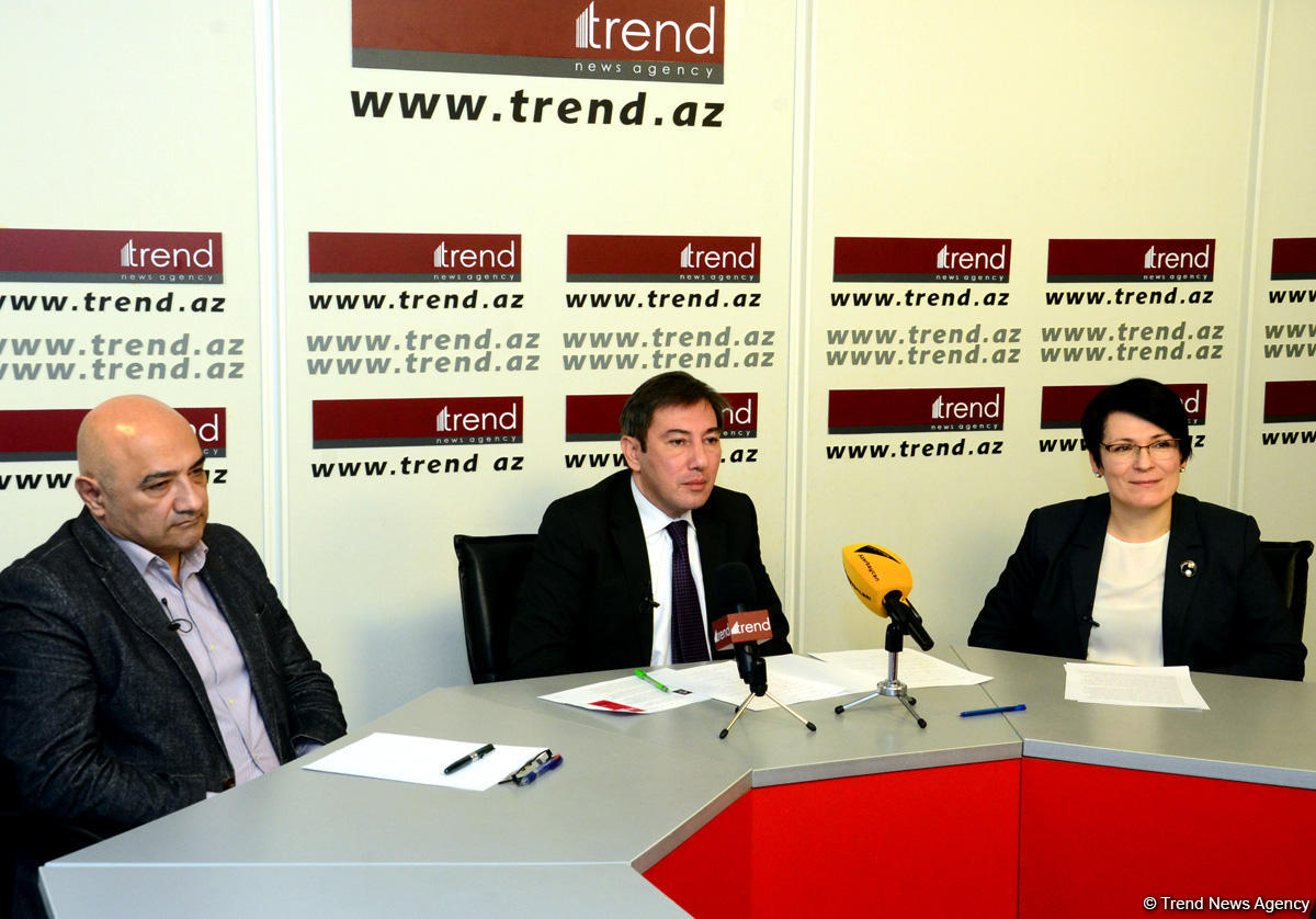 “Trend” İnformasiya Agentliyində “Rusiya-Azərbaycan: 2019-cu il üçün gündəlik” videokörpü keçirilib (FOTO)