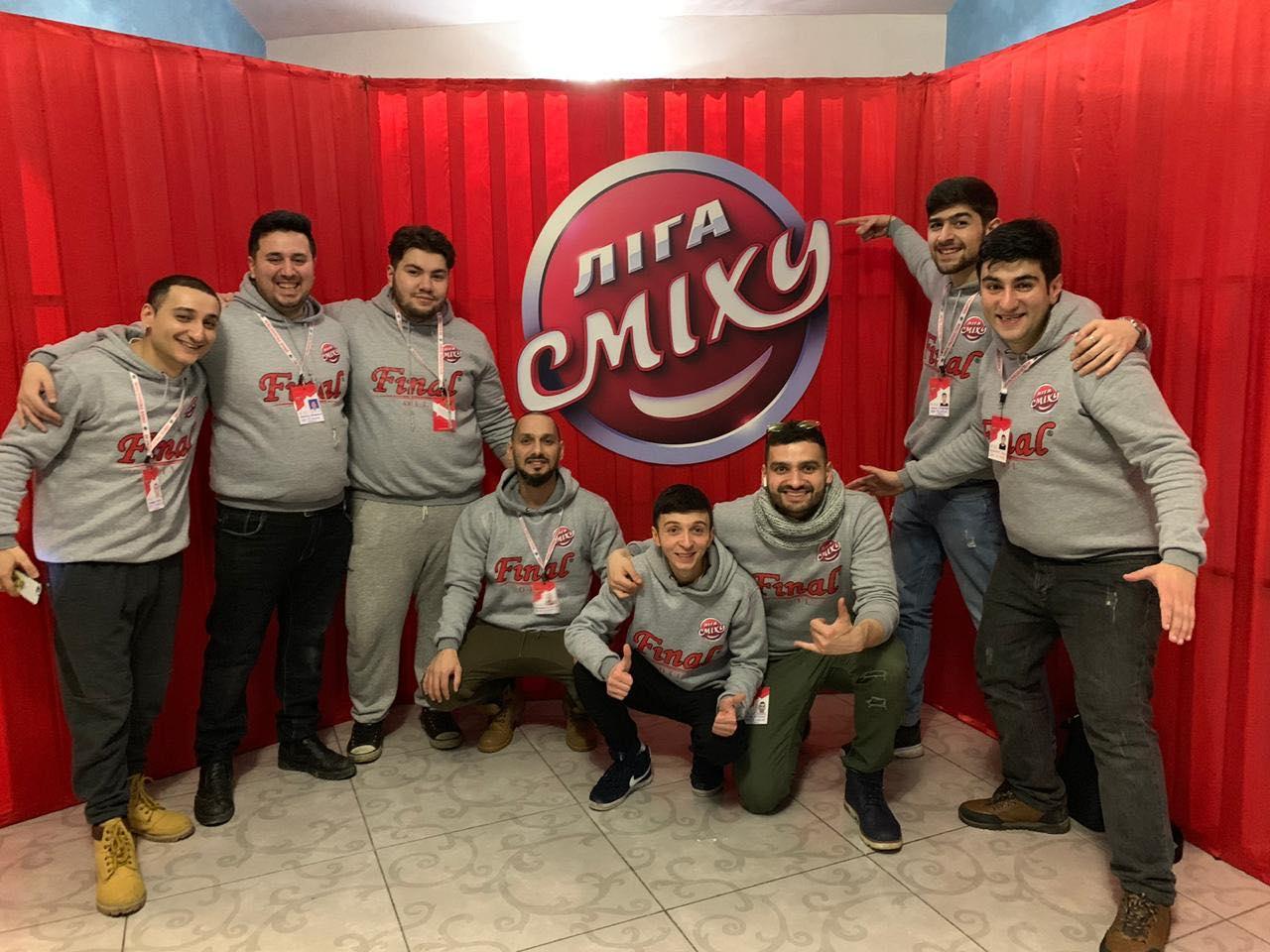 Ukraynada “Лiга Смiху 2019” yumor festivalında uğur qazanan Azərbaycan komandası ilə görüş olub