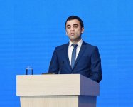 Prezident İlham Əliyev və birinci xanım Mehriban Əliyeva Gənclər Gününə həsr olunmuş respublika toplantısında iştirak ediblər (FOTO) (YENİLƏNİB-2)