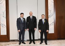 Prezident İlham Əliyev və birinci xanım Mehriban Əliyeva Ukraynada yaşayan soydaşlarımız Sabir və Umud Şirinov qardaşları ilə görüşüblər (FOTO) (YENİLƏNİB)