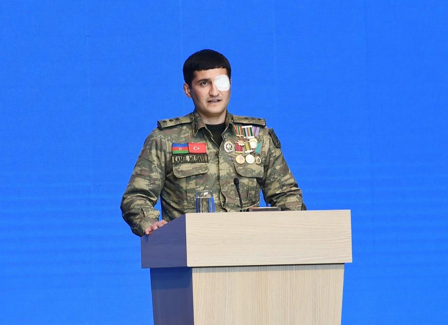 Qarabağ qazisi: Ayağı olmayanlar sürünərək, gözləri görməyənlər hiss edərək döyüşə gedəcəklər, yetər ki, müstəqil Azərbaycanımız var olsun